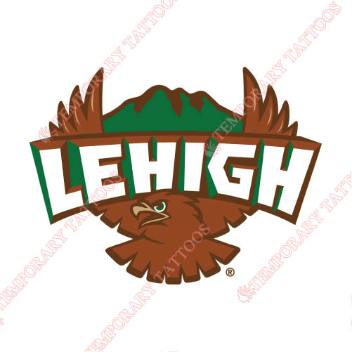 Lehigh Mountain Hawks Customize Temporary Tattoos Stickers NO.4785